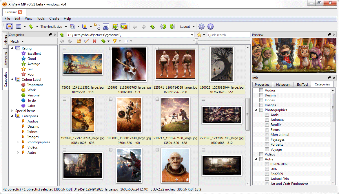 XnViewMP screenshot