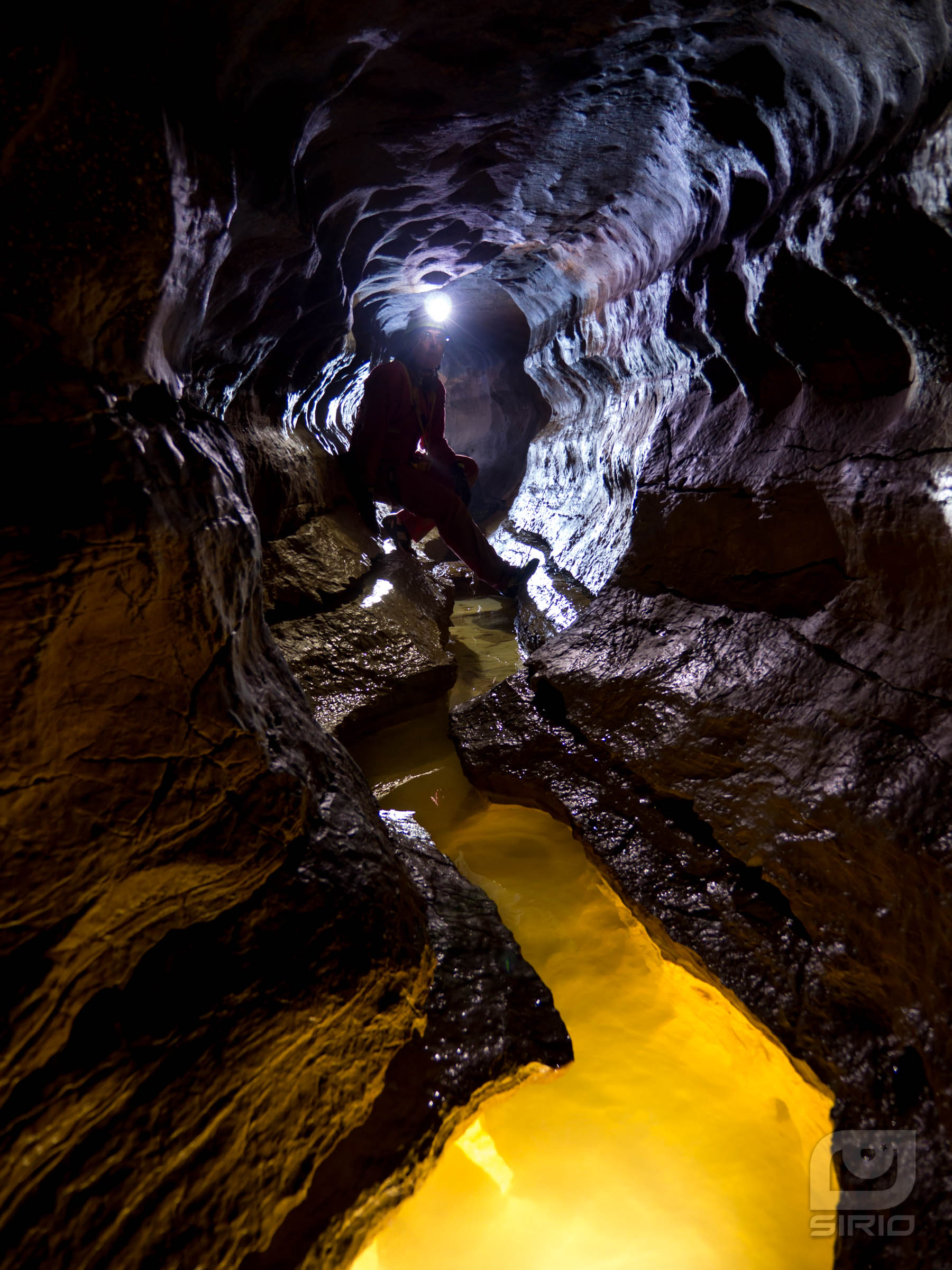 Cave golden river